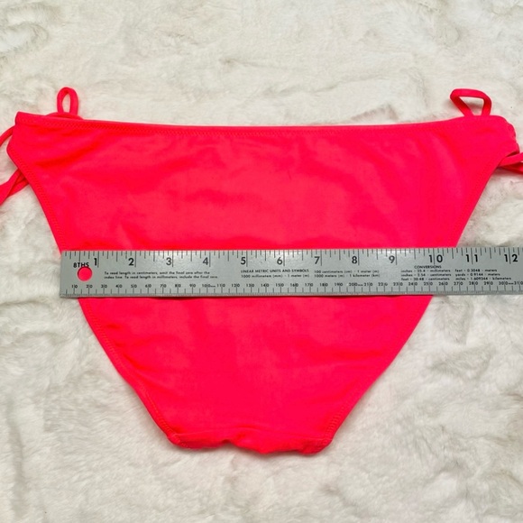 Victoria’s Secret “The Bow” String Side Tie Bikini Bottom Only Swimsuit Size Med - Picture 4 of 10
